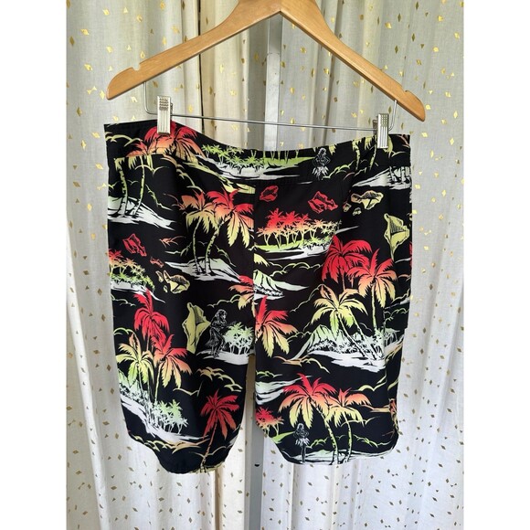 O'Neill Men's Chuns Mix 20" Tropical Hula Dancer Boardshorts Surf Shorts 36 - Picture 4 of 7